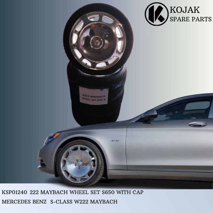 Mercedes-Benz S-Class W222 Maybach S650 Wheel Set with Cap