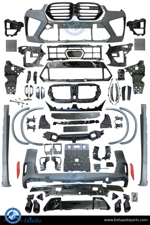 BMW X5 G05 LCI (2024-Up), Body Kit M Look, China