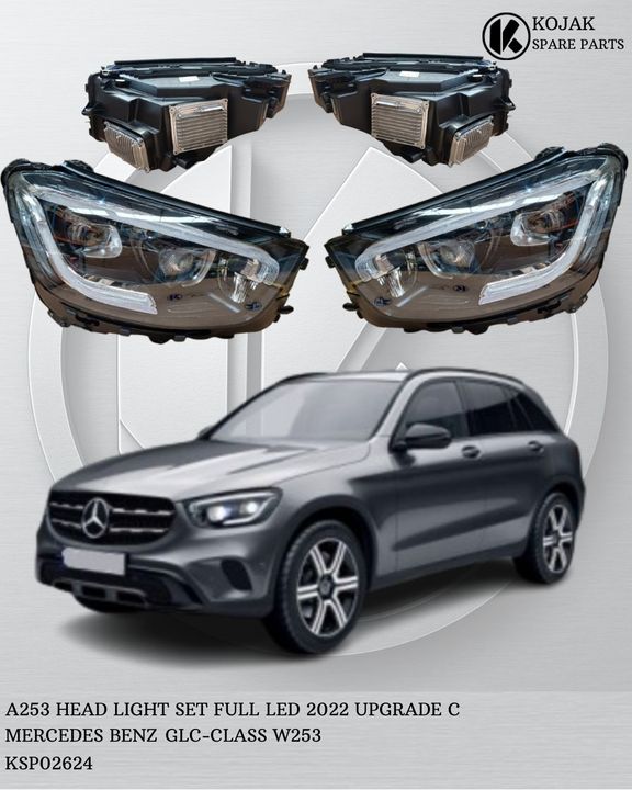 Mercedes-Benz GLC-Class W253 Full LED Headlight Set (2022 Upgrade)