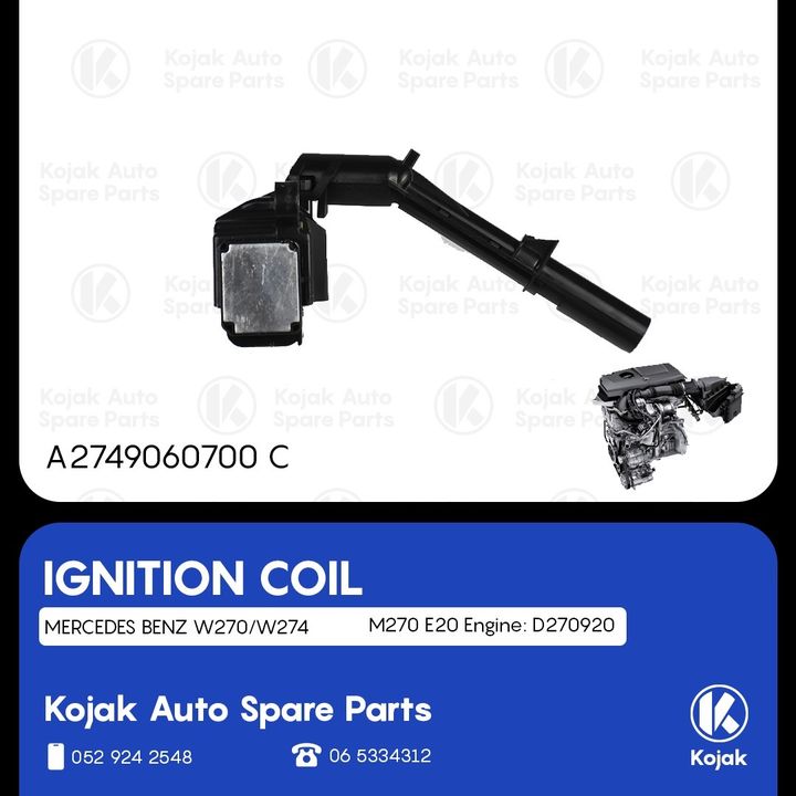 Ignition Coil Mercedes-Benz W270/W274 M270 E20 Engine