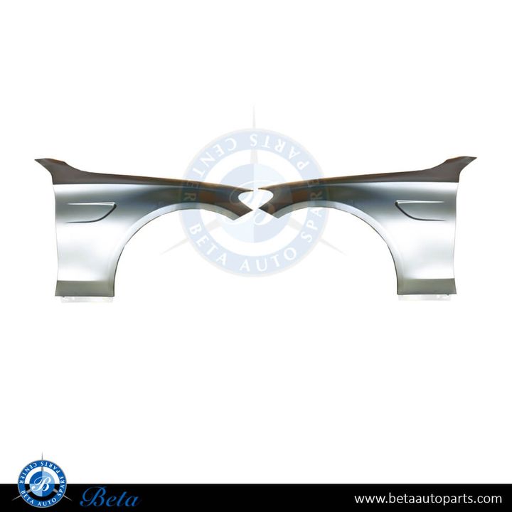Mercedes C-Class W205 (2015-2021), Front Fenders Upgrade to AMG C63 Look, China, 2058800318 / 2058800418