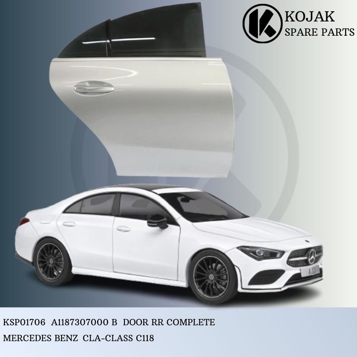Rear Right Door Complete Mercedes-Benz CLA-Class C118