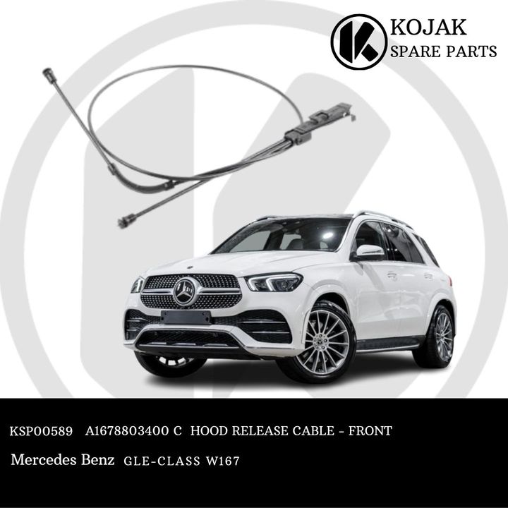 Hood Release Cable Front Mercedes-Benz GLE-Class W167