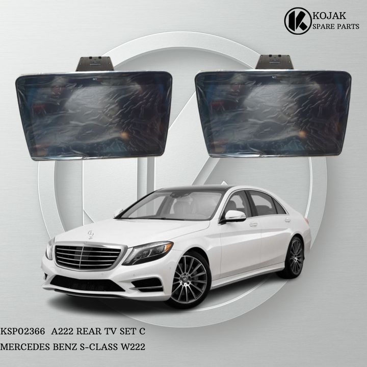 Mercedes-Benz S-Class W222 Rear TV Entertainment Screens Set
