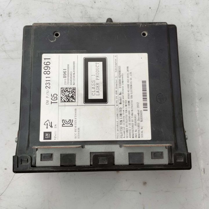 Audio CD Disc player - 2014 Chevrolet Impala