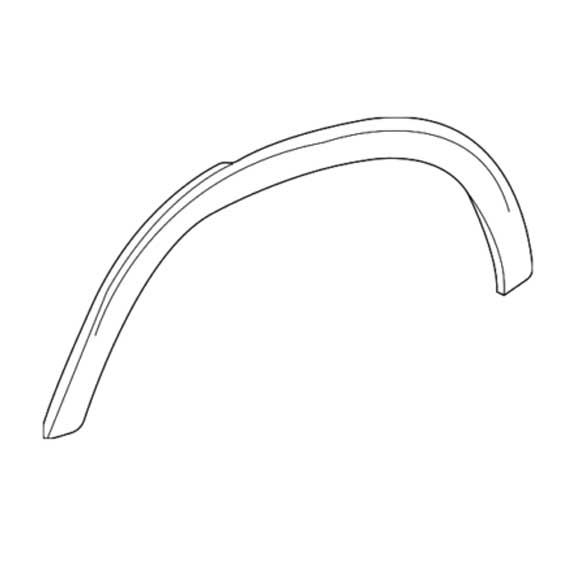 Mercedes Benz Genuine WHEEL ARCH COVER 16788046059197