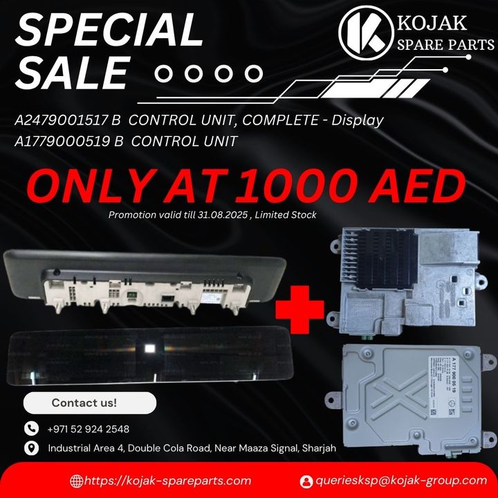 Mercedes-Benz Control Units and Display Module Set