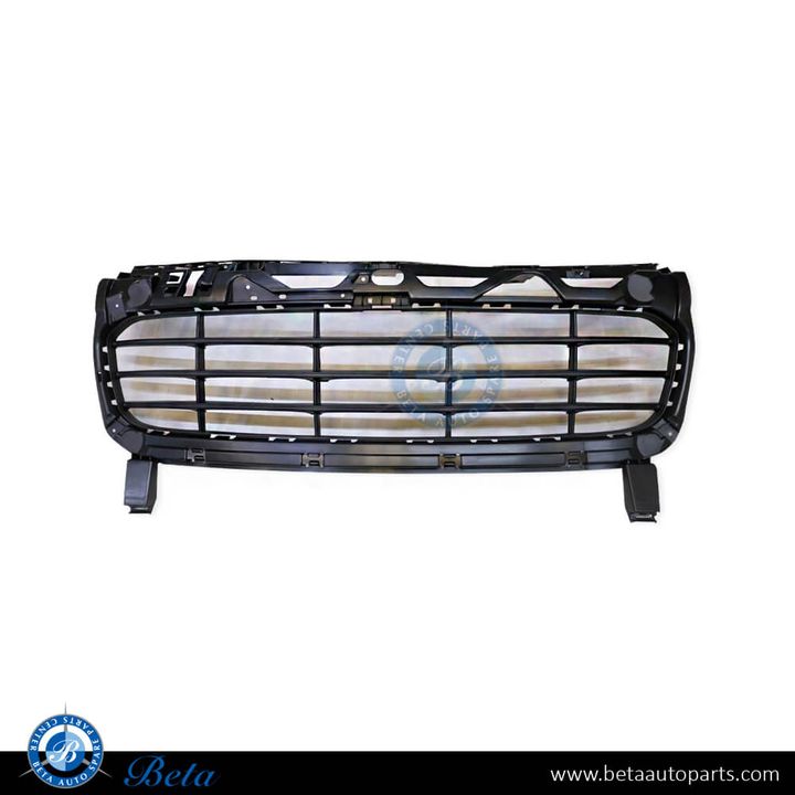 Porsche Cayenne (2015-2017), Front Bumper Lower Grille Basic (Center), China, 95850568302