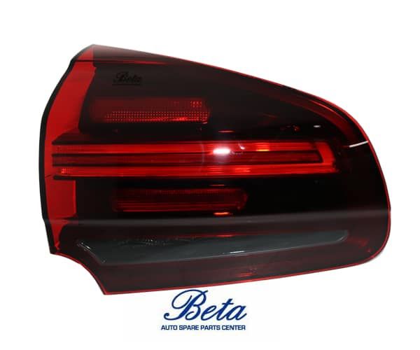 Porsche Cayenne (2015-2017), Trunk Lamp LED Black (Left), Valeo, 95863106510