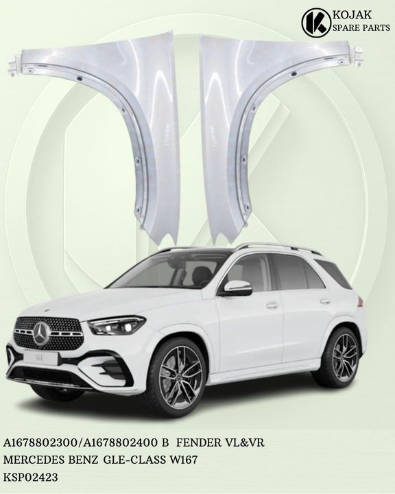 Mercedes-Benz GLE-Class W167 Front Fenders (Left & Right)