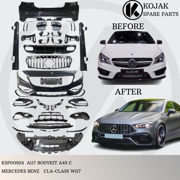 Mercedes-Benz CLA-Class W117 A45 AMG Style Bodykit