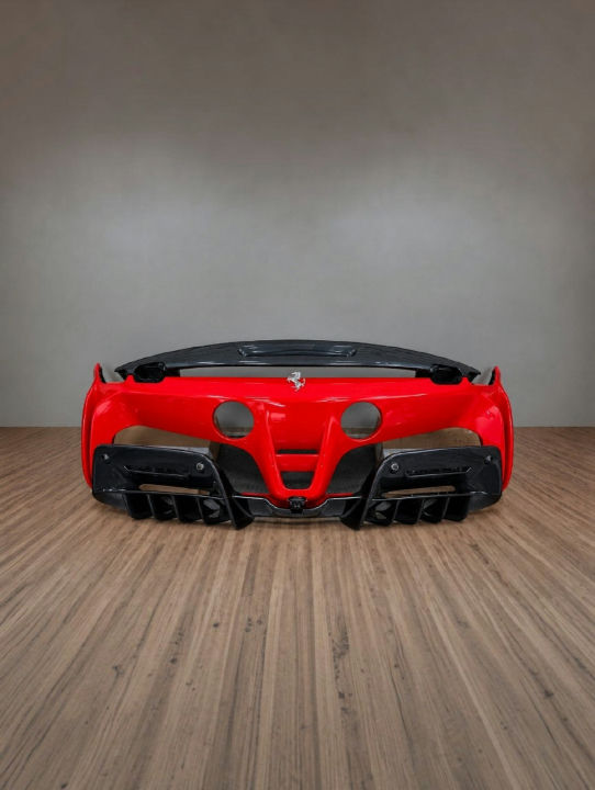 Ferrari SF90 Stradale Rear Bumper with Carbon Diffuser and Spoiler