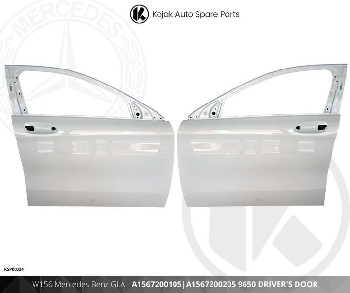 Front Left Driver's Door Mercedes-Benz GLA W156