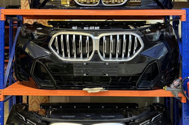 BMW X6 G06 LCI Front End Assembly with Headlights and Radiators