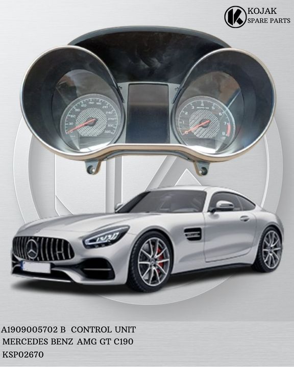 Mercedes-Benz AMG GT C190 Instrument Cluster Control Unit
