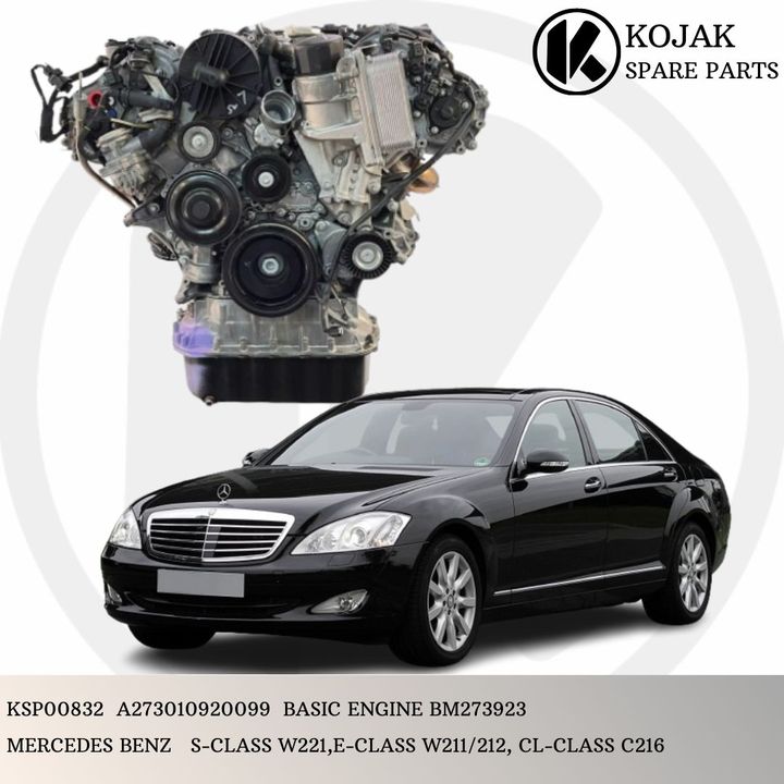 Mercedes-Benz M273 V8 Basic Engine
