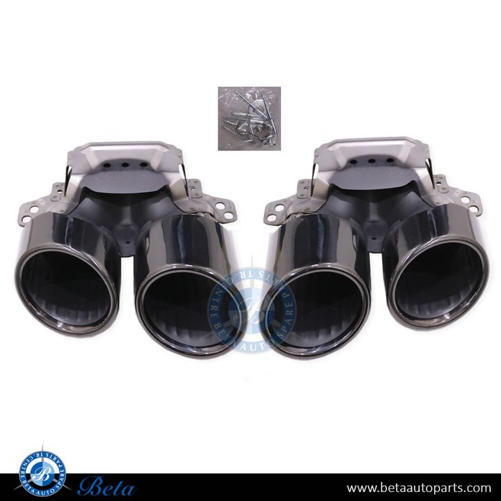 Mercedes GLE-Class W167 (2019-2023), Exhaust Tips AMG GLE53 (Black), China, 1674908903 / 1674909003