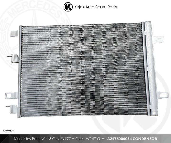 Mercedes-Benz Condenser W118 CLA W177 A-Class W247 GLA