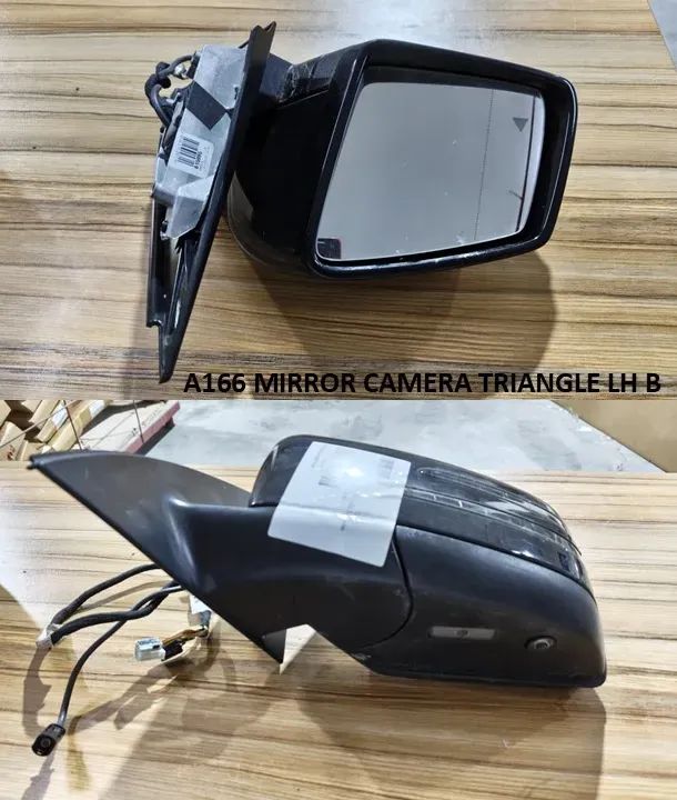 MIRROR WITH CAMERA AND TRIANGLE