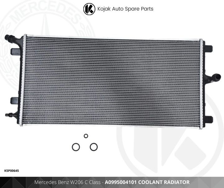 Mercedes Benz W206 C Class Coolant Radiator