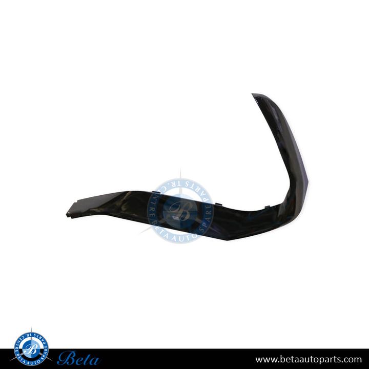 Audi Q3 Standard / S-Line (2019-2025), Rear Diffuser Moulding - Gloss Black (Right), China, 83F807968T94