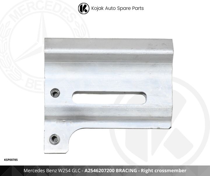 Right Crossmember Bracing for Mercedes Benz GLC W254