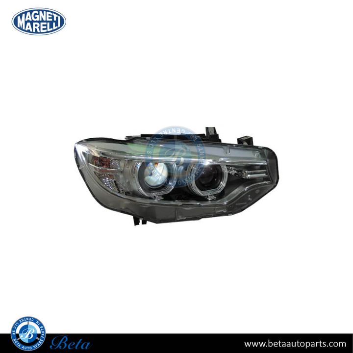 BMW 4 Series F32 / F36 (2014-2017), Headlamp Xenon (Right), Magneti Marelli, 7377844