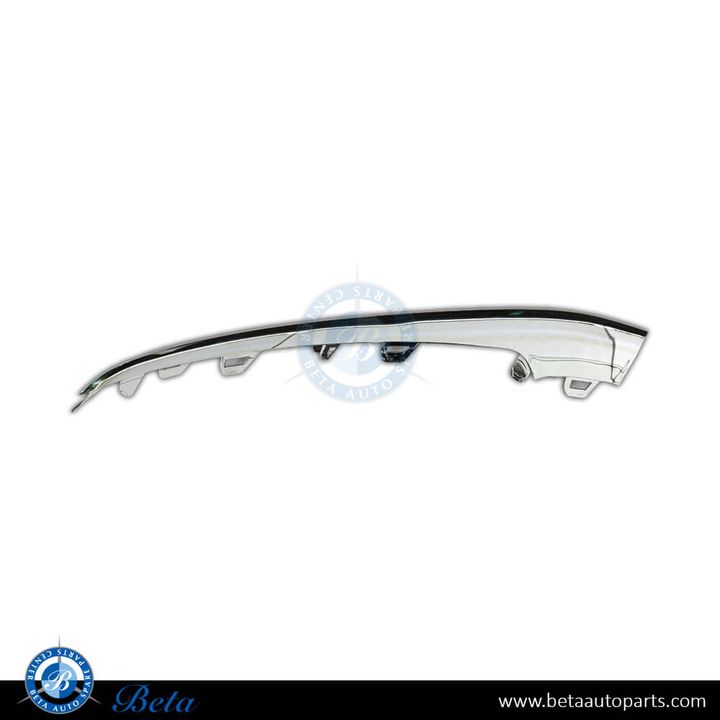 Mercedes S-Class W222 (2018-2020), Front Bumper Lower Moulding Normal AMG - Chrome (Right), China, 2228857800