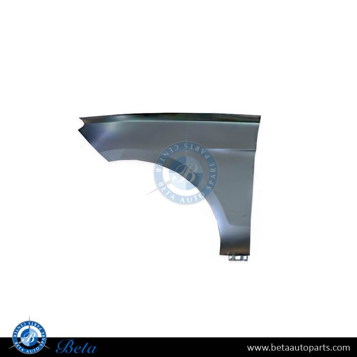 Mercedes GLE-Class W166 (2015-2018), Front Fender - Steel (Left), Taiwan, 1668801106