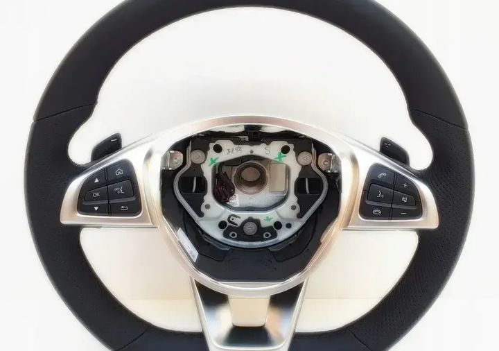 W222 Wood/ Leather Steering S560/ MAYBACH Incl. Air bag