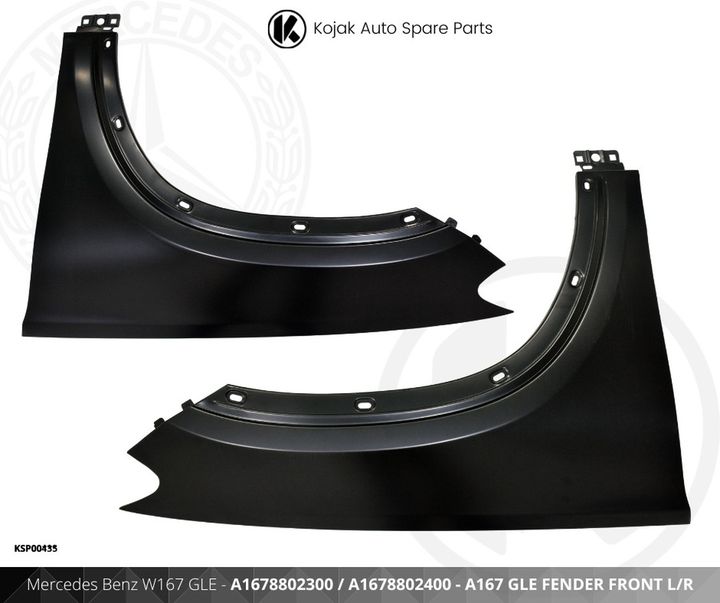 Mercedes Benz W167 GLE Front Fender L/R