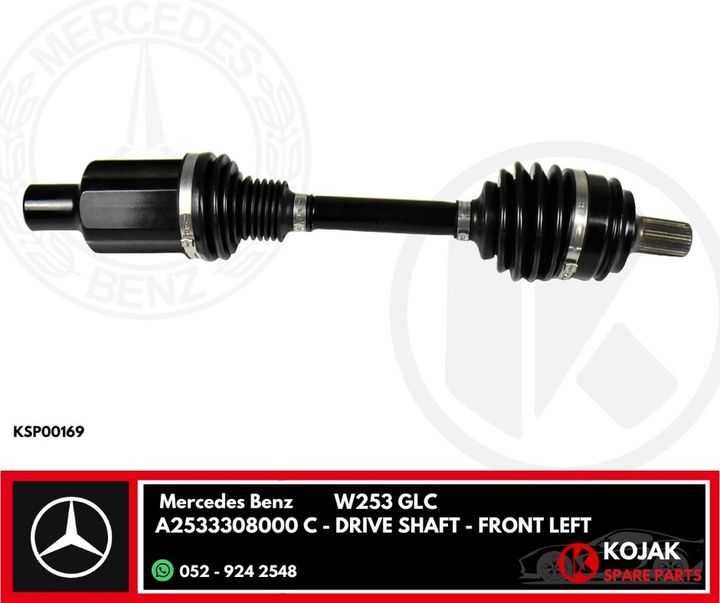 Drive Shaft Front Left Mercedes Benz W253 GLC