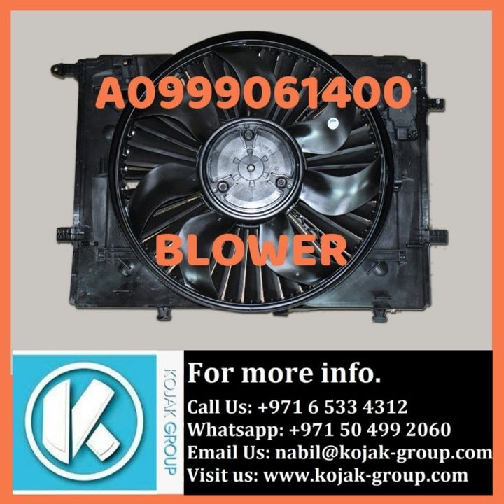 Mercedes-Benz Radiator Cooling Fan Blower