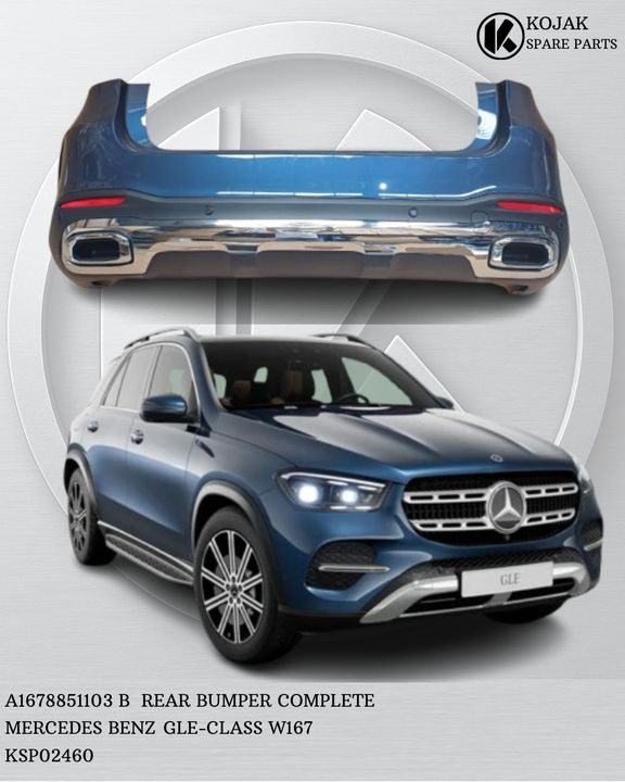Rear Bumper Complete Mercedes-Benz GLE-Class W167