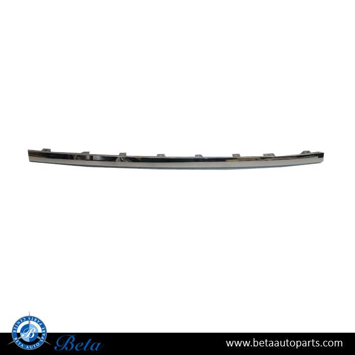 Volkswagen Touareg (2018-Up), Rear Bumper Moulding - Chrome (Center), China, 760853835