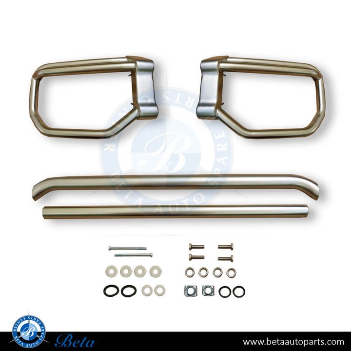 Mercedes G-Class W463 (1992-2017), Bull Bar Upgrade to 2018 Look (Chrome), China, 4638807801