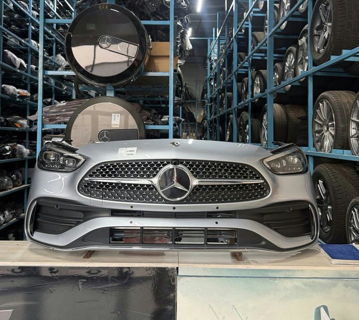 Mercedes-Benz C-Class W206 AMG Line Front Bumper Assembly
