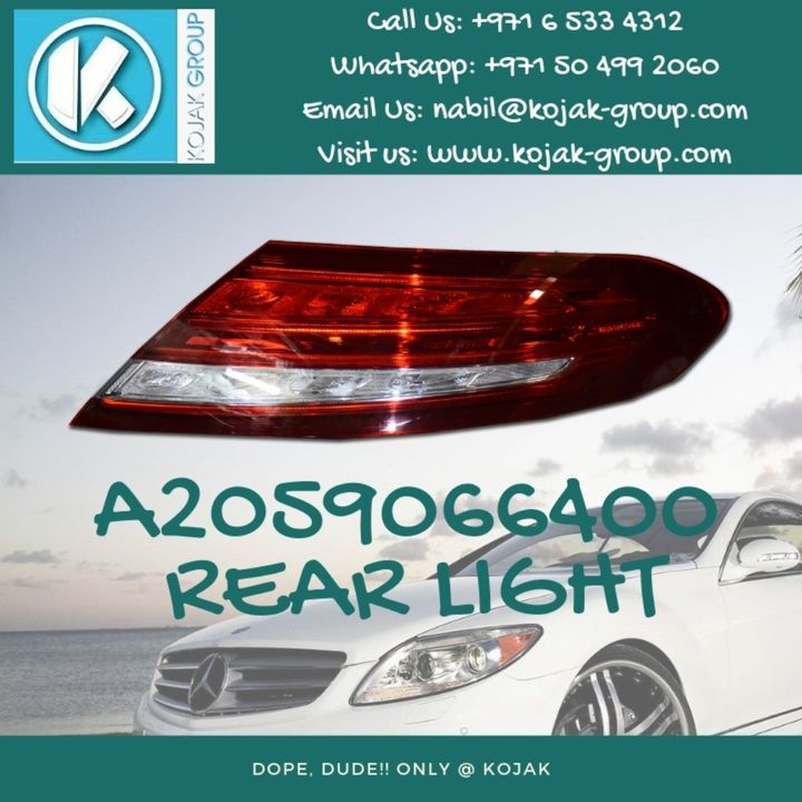 Mercedes-Benz C-Class W205 Right Rear Light
