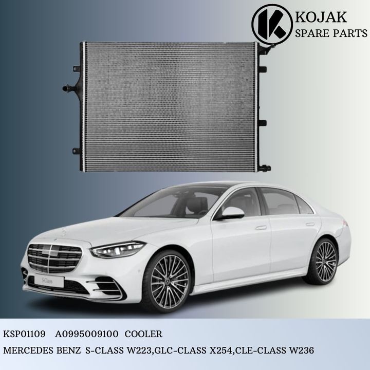 Mercedes-Benz Cooler/Radiator for S-Class W223, GLC-Class X254, CLE-Class W236