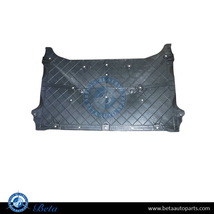 Tesla Model X (2022-Up), Front Bumper Under Cover, China, 1585229-00-E