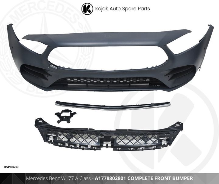Mercedes Benz W177 A Class Complete Front Bumper