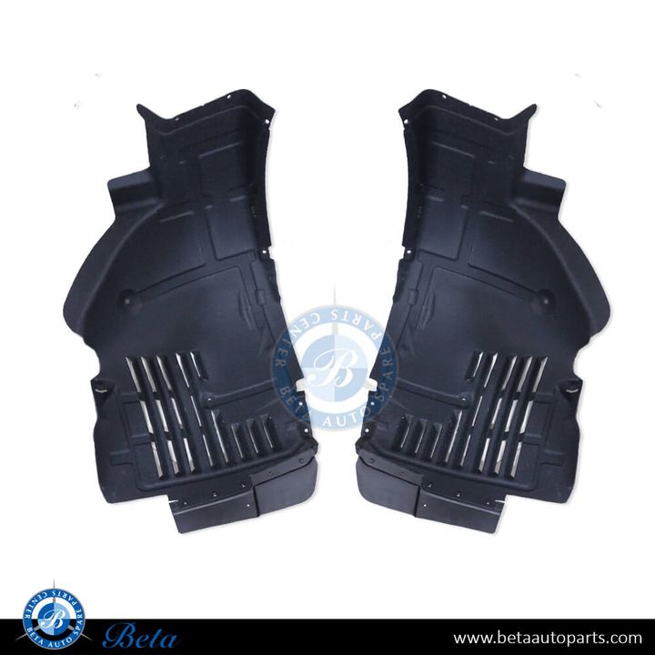 Bentley Flying Spur (2016-2019), Front Wheel Fender Liners, China, 4W0809956E / 4W0809957E