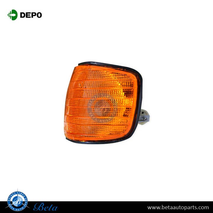 Mercedes S-Class W126 (1985-1992), Corner Lamp - Yellow (Left), Depo, 0008208421