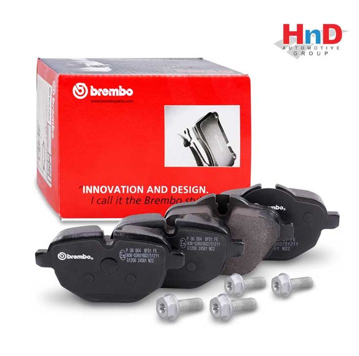 Brembo (BMB # P06064) BRAKE PAD REAR AXEL For BMW F10 G30 G11 X3 X4 X5 34216885452