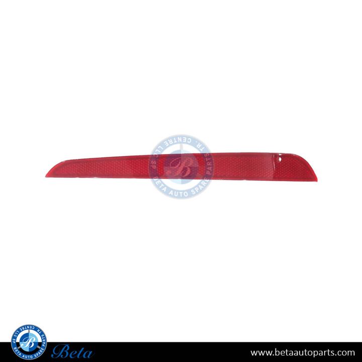 BMW 5 Series G30 (2017-2020), Rear Bumper Reflector (Right), China, 63147388766