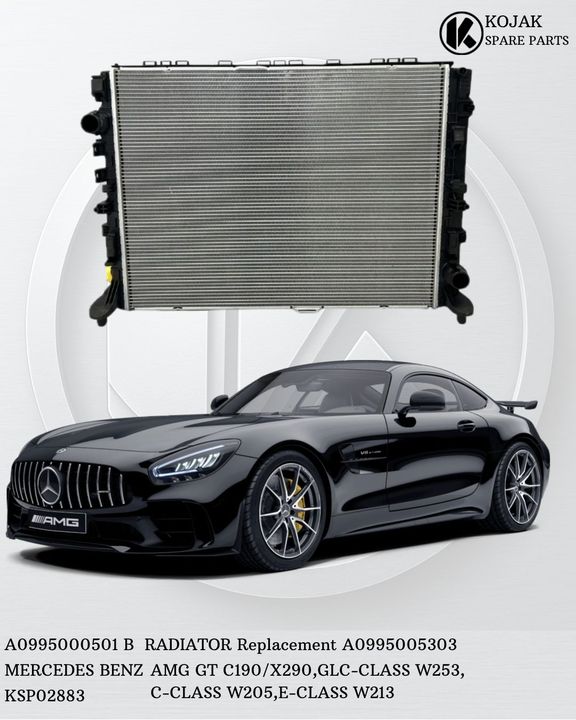Radiator Mercedes-Benz AMG GT / GLC / C / E-Class