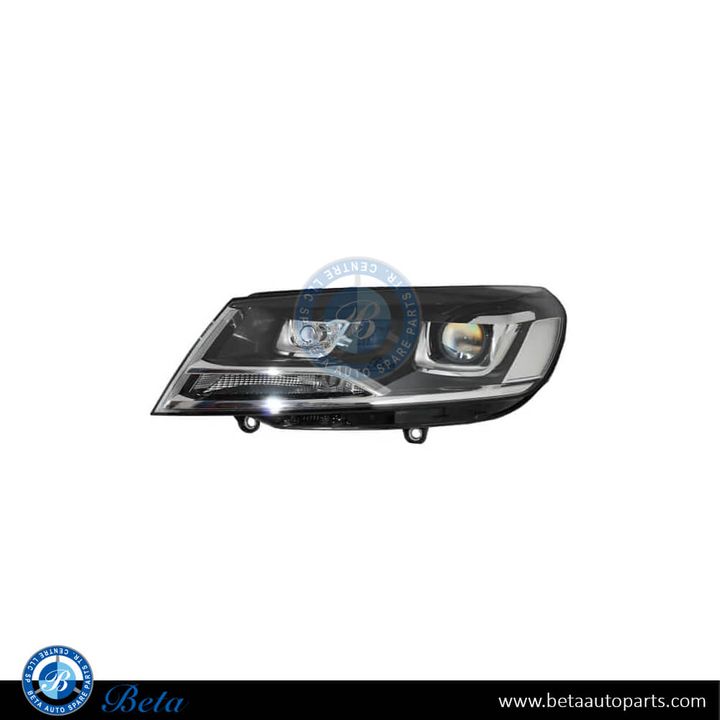 Volkswagen Touareg (2015-2017), Headlamp Xenon (Left), Hella, 7P1941039