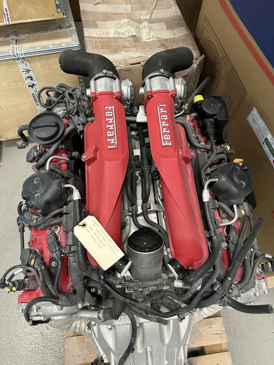 Ferrari Roma Portofino M Complete Engine with Catalyst