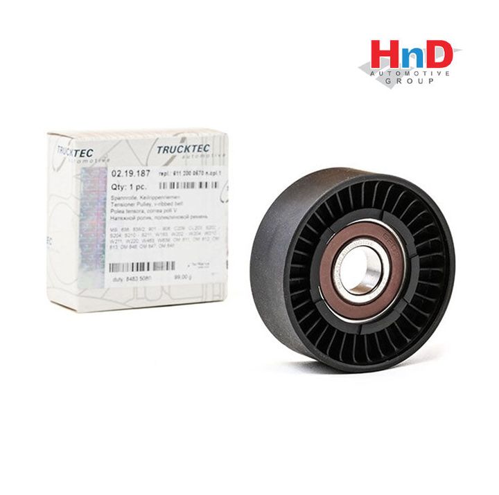 TRUCKTEC AUTOMOTIVE 02.19.187 Tensioner pulley For MERCEDES-BENZ W463 W901, W902 6112000570
