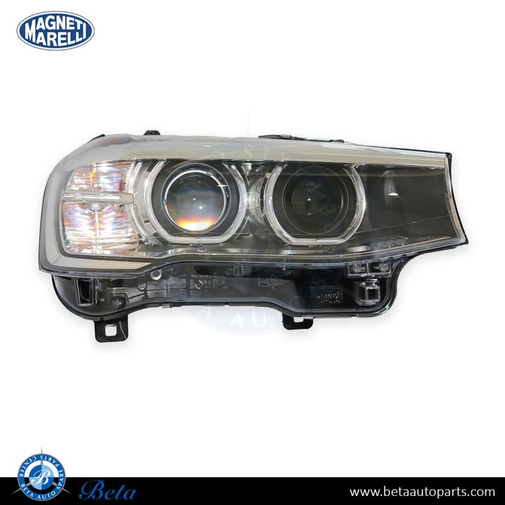 BMW X3 / X4 F25 LCI / F26  (2014-2018), Headlamp Xenon (Right), Magneti Marelli, 63117401132